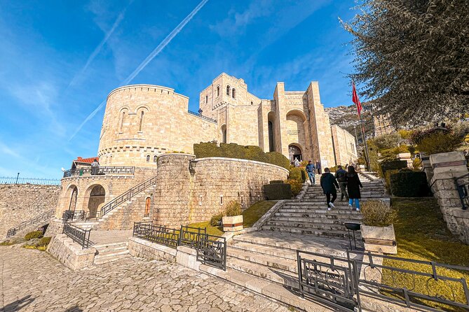 1 Day trip to Kruja Castle, Kruja Bazzar and Mount of Kruja - Stop 1, Kruja Castle and the Gjergj Kastrioti Scanderbeg Museum