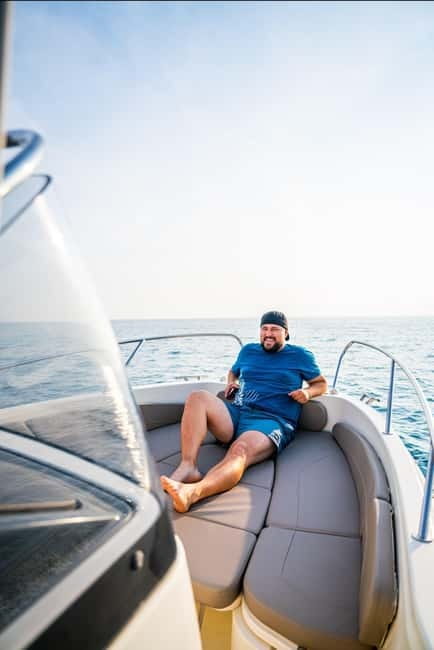 90min Boat Tour in Durres - Stop 2: Fisherman Beach time with music, singing, and snacks you buy