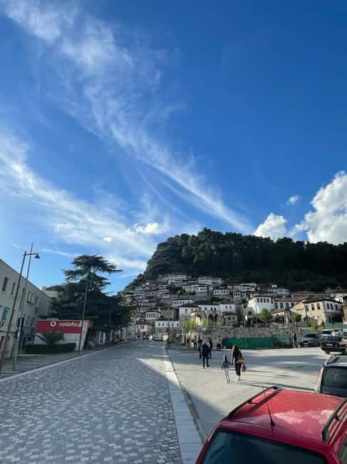 Berat Daily Tour in English,German,Italian,Spanish - Getting picked up, then settling into the road trip mood