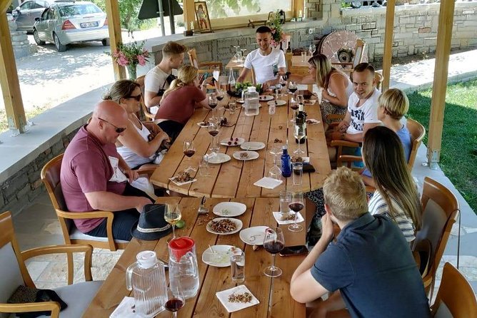 Berat Grand Wine Tasting & Food Tour - Stop 1 in Berat: your first family winery and tasting flight