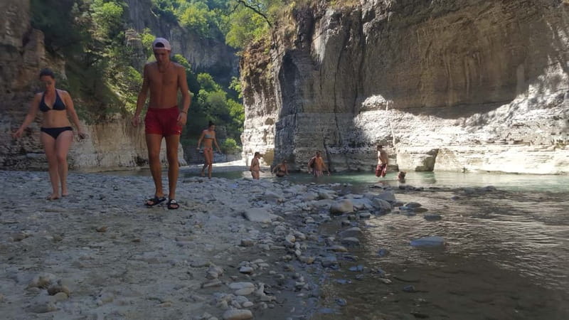 Berat: Osum Canyon and Bogove Waterfall Tour - Osum Canyon: the walk, the swim, and the season twist