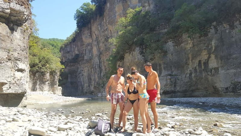Berat: Osum Canyon and Bogove Waterfall Tour - Safety and comfort, based on real moments from the group
