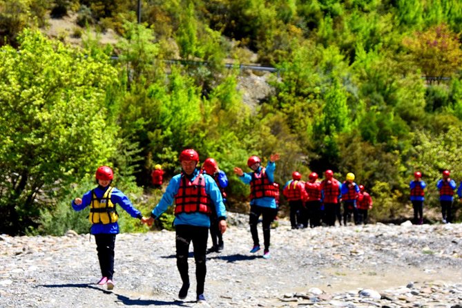 Berat Tour Osumi Canyons Exploration Lunch Transfer - Stop 1, Osum Canyon: Gear up, then move through the water