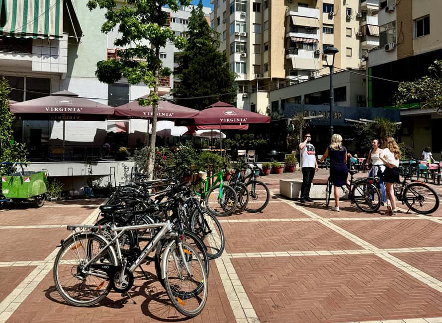 Bike or E-Bike rental Tirana a Self Guided Bike Tour - How the Price Works for a 1 to 4 Hour Tirana Ride