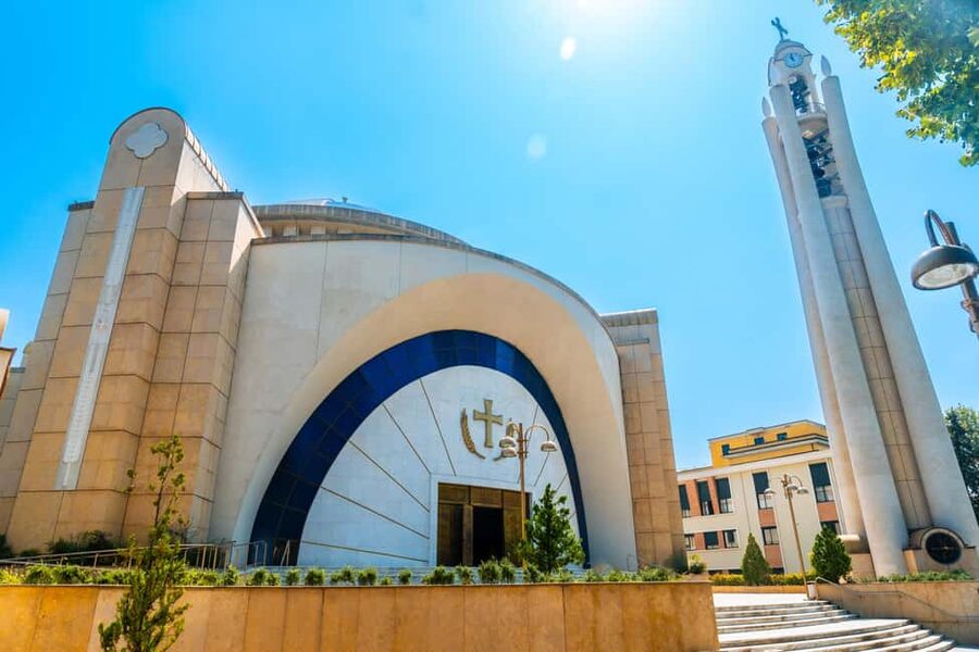 Bike Tour Tirana with the Local Guide - Et’hem Bej Mosque, Namazgah Mosque, and Tirana’s Faith Map