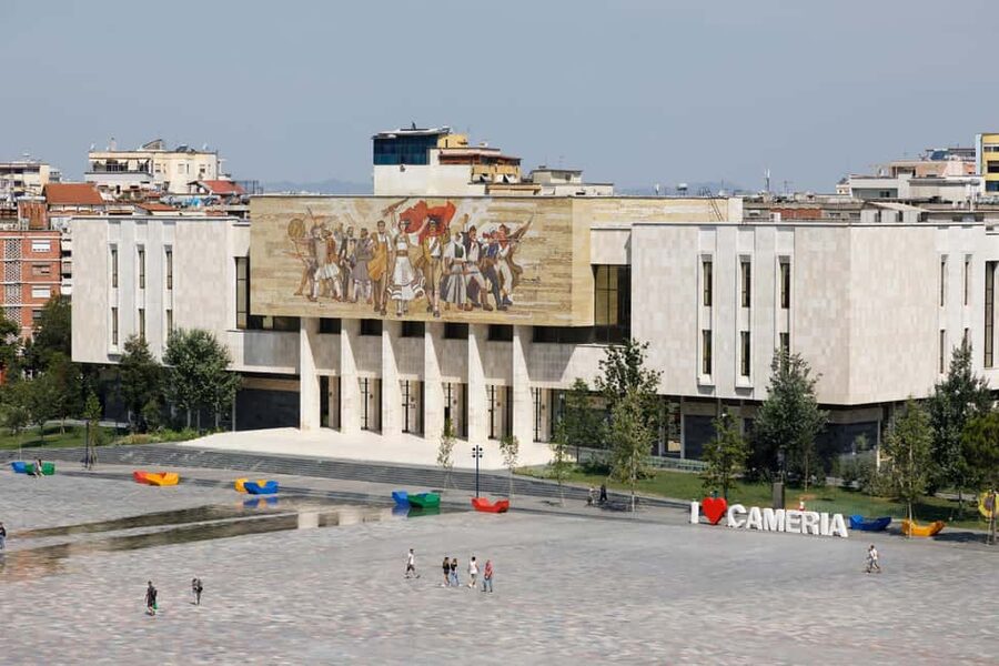 Bike Tour Tirana with the Local Guide - Postbllok Checkpoint and Enver Hoxha’s Former Residence: How the Communist Past Shows Up