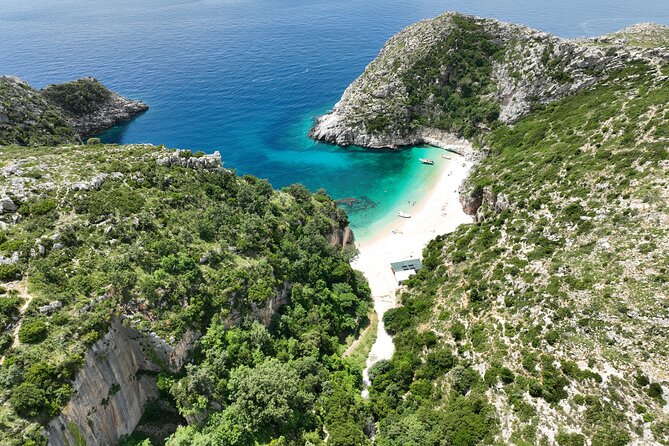 Blue Cave & Grama Bay Full Day Guided Boat Tour - Getting to Olympia Tours in Vlore and what happens on the water