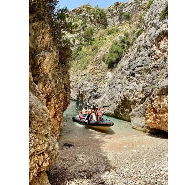 Blue Gem Cave Speedboat Tour Vlore - Gjiri i Brisanit, Kanioni i Skafistave, and the in-between shoreline stops