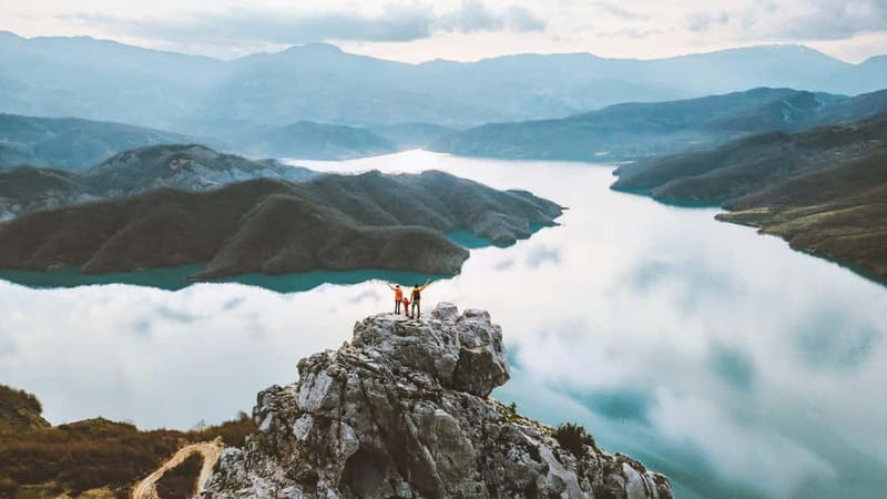 Bovilla Lake, Hiking and Swimming, Day Tour - Gamti Mountain hike: short uphill effort, big payoff at the top