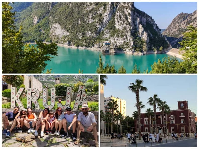"Bovilla Lake, Kruja Castle & Durrës City Day Trip" - Bovilla Lake hike: mountain views with a clear payoff