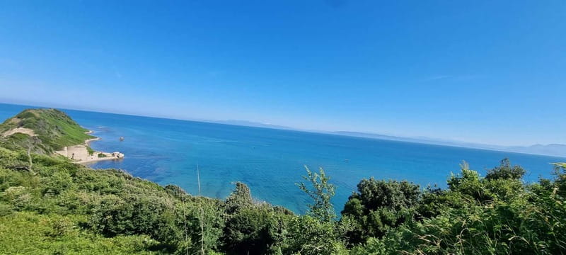 Cape of Rodon, Hiking to Castle, Beach, Wine testing tour! - Rodon beach swimming: two hours to cool off properly