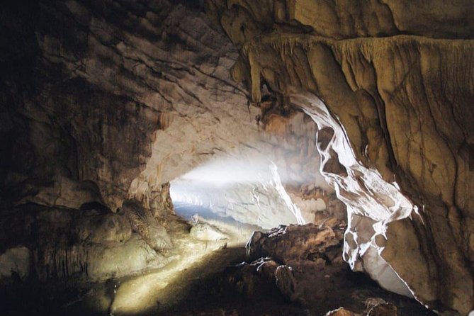 Cave of Pellumbas, Canyons & Castles hiking tour includes lunch - Into the Cave of Pellumbas: the 500 m climb and the 360 m underground wow factor