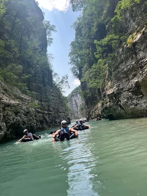 Çorovoda: Osumi Canyon Rafting/River Tubing Tour - Gear up like a pro: wetsuit comfort, helmet safety, and what it really means