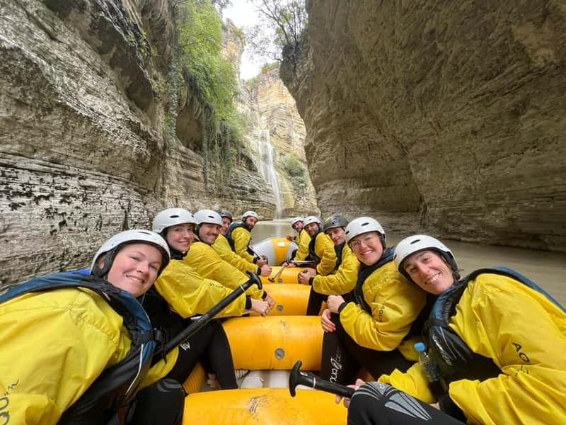 Çorovoda: Osumi Canyon Rafting/River Tubing Tour - Swimming breaks and waterproof photos that actually work