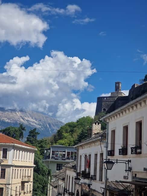 Day tour from Saranda/Ksamil:Gjirokaster +Blue Eye & Lekursi - The Old Bazaar of Gjirokastër: Crafts, Textiles, and Ottoman Corners