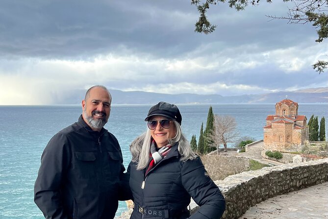 Day tour of Ohrid & St. Naum, N Macedonia from Tirana - St. Jovan Kaneo: John of Patmos, plus lake views