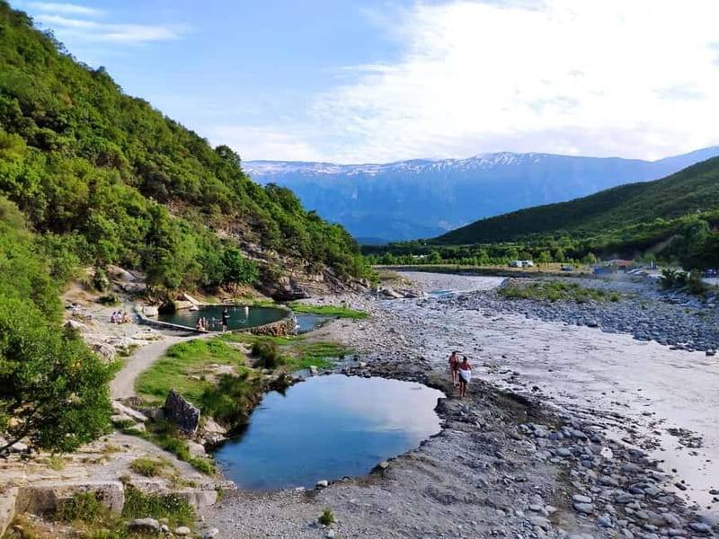 Day Tour to Permet Thermal Baths and Langarica Canyon - Benja Thermal Baths: Sulfur Water, Rock Pools, and Ottoman Stone
