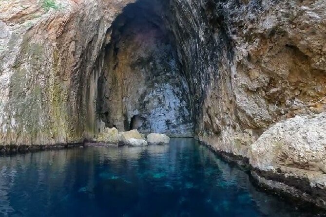 Discover Sazan Island, Haxhi Ali Cave, and Karaburun Hidden Gems - Karaburun Peninsula bunkers by speedboat, then Saint Vasil beach relaxation