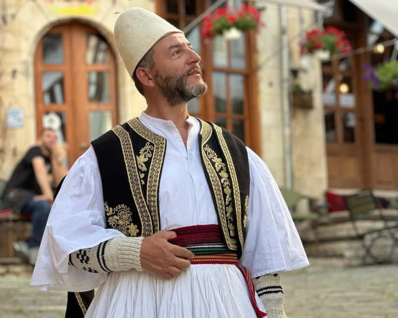 Dress as a Local in Gjirokaster - Putting on Southern Albanian Clothing in Gjirokaster’s Old Bazaar