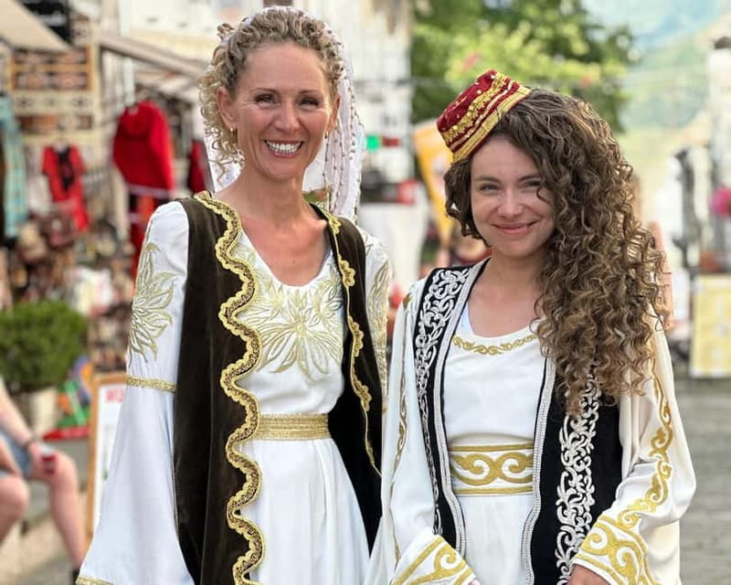 Dress as a Local in Gjirokaster - What the Costume Rental Really Adds (From Texture to Fustanella)