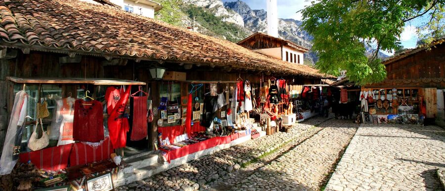 Durres/Golem: Kruja Castle & Bazaar with Traditional Lunch - Key highlights to expect