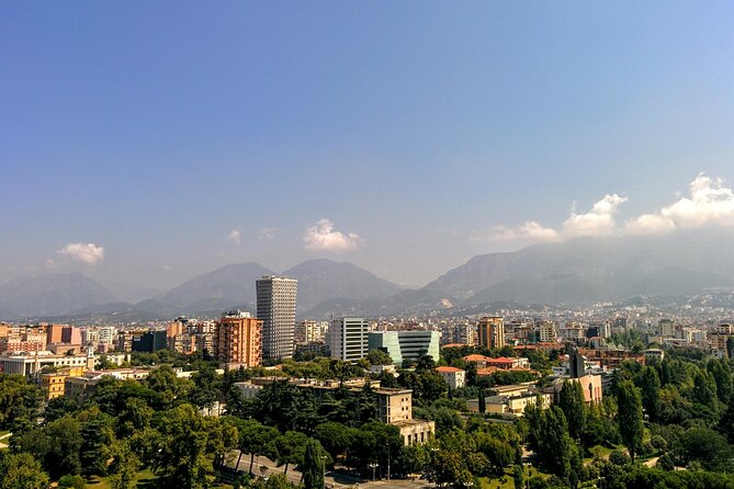 Durres/Golem: Tirana City and Dajti Mountain Cable Car Tour - The Pyramid of Tirana, plus the city sights you’ll spot along the route