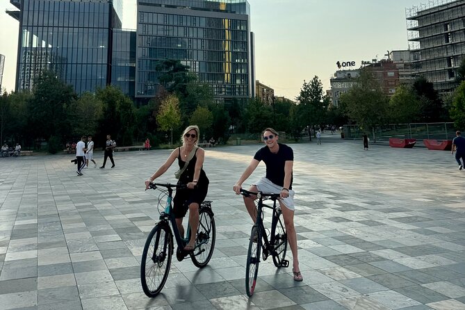 Electric E-Bike Tour Tirana: Highlights, Sights & Grand Park - Clock Tower to Enver Hoxha Pyramid: a city that changes its mind