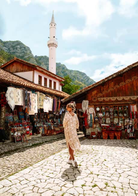 From Durres & Golem: Kruja Castle, Old Bazaar - Skanderbeg Museum and Kruja Castle: where the resistance story gets concrete