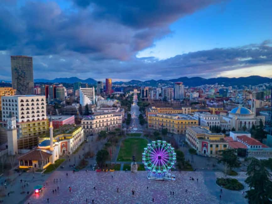 From Durres/Golem: Tirana City Tour and Dajt Cable Car - Key things I’d circle on your map