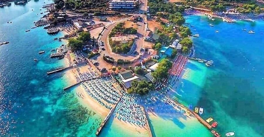 From Durrës or Golem: Ksamil, Saranda and Blue Eye Tour - Ksamil Beach Time, White Sand, and the Four-Island View