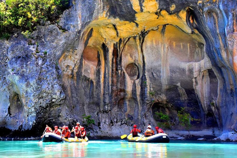 From Permet: Vjosa River Rafting and Benja Thermal Baths - Certified guides: why the best part is often the narration