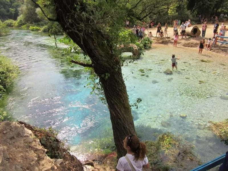 From Saranda: Explore Blue Eye- The Monument of Nature - Blue Eye arrival: guided tour first, then your own exploration