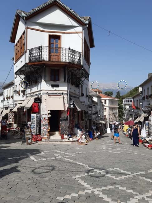 From Saranda: Gjirokastra Stone City & Blue Eye Day Trip - Blue Eye Nature Park: plan for the 1.2 km walk and possible train ticket