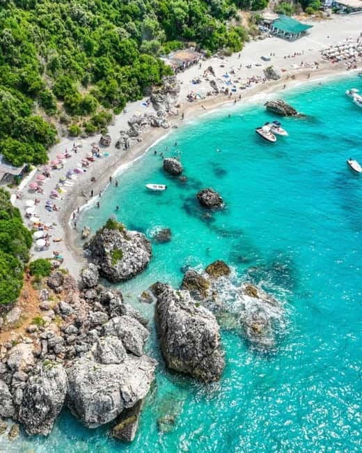 From Saranda Ionian Coast Adventure and Relaxation Day - A 6-hour Ionian coast cruise from Saranda