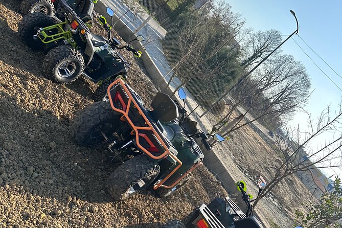 From Tirana: ATV/Quadbike Tour at Lake Bovilla - Lake Bovilla Stop: The 40-Minute View Window