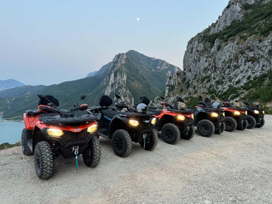 From Tirana : Bovilla Lake ATV/Quad Bike Tour - Tirana ATV to Bovilla Lake: The value in a 3-hour thrill