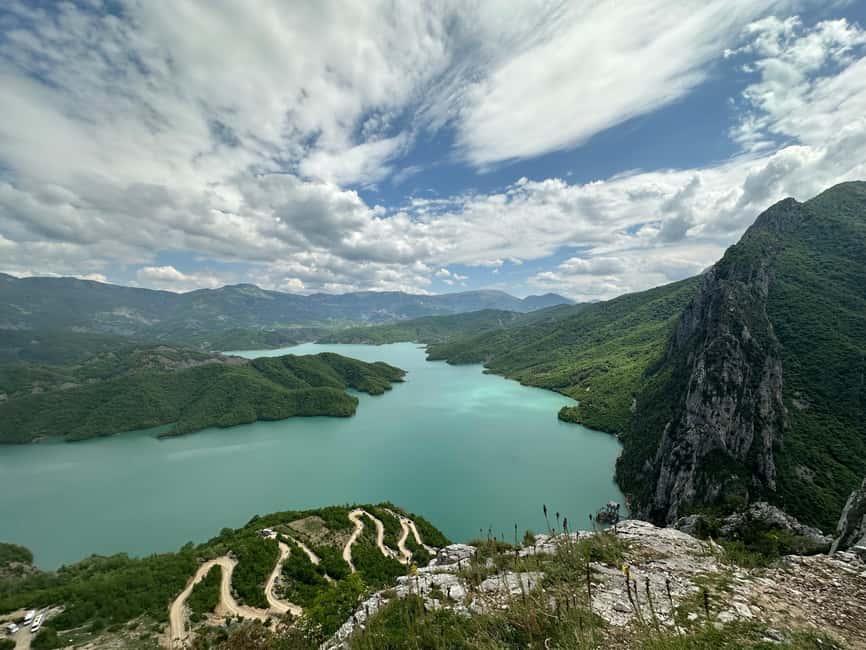From Tirana: Bovilla Lake & Gamti Mountain Day Tour - Bovilla Lake and the dam: the main event is close and photogenic