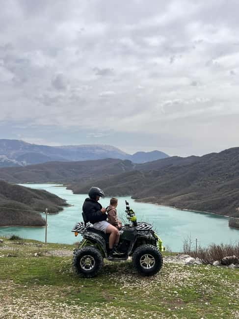 From Tirana: Bovilla Quad Highlights Tour - The Panoramic Viewpoint and Restaurant: 1 Full Hour at the Top