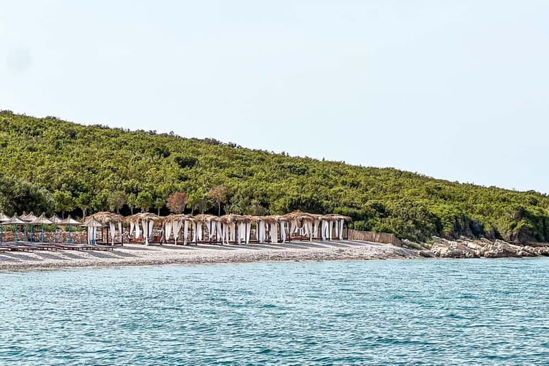 From Tirana: Day Trip at Sazan Island- Karaburun Peninsula - Haxhi Ali Cave: The Illyrian Cave and Its Elliptical Lake View