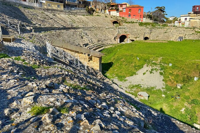 From Tirana: Durres city & Golem beach, Sun & History Day Trip - English guides: what you gain from real storytelling