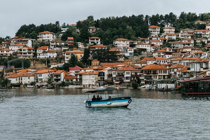 From Tirana/Durres: Day tour to Ohrid North Macedonia - Re-entering Albania and Lin Village viewpoints: the photo finish