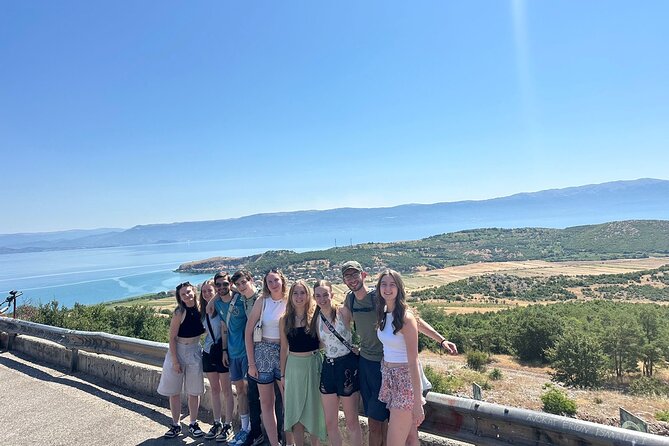 From Tirana & Durres: Day Tour to Ohrid, St Naum, North Macedonia - Lin Pogradec: a short lakeside reset on the way out
