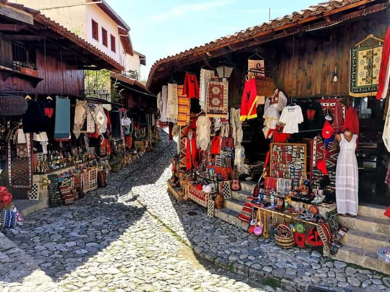 From Tirana/Durres/Golem: Kruja Castle & Old Bazaar Tour. - Kruja City Break: Photo Stops, Walking Time, and Buying Gifts