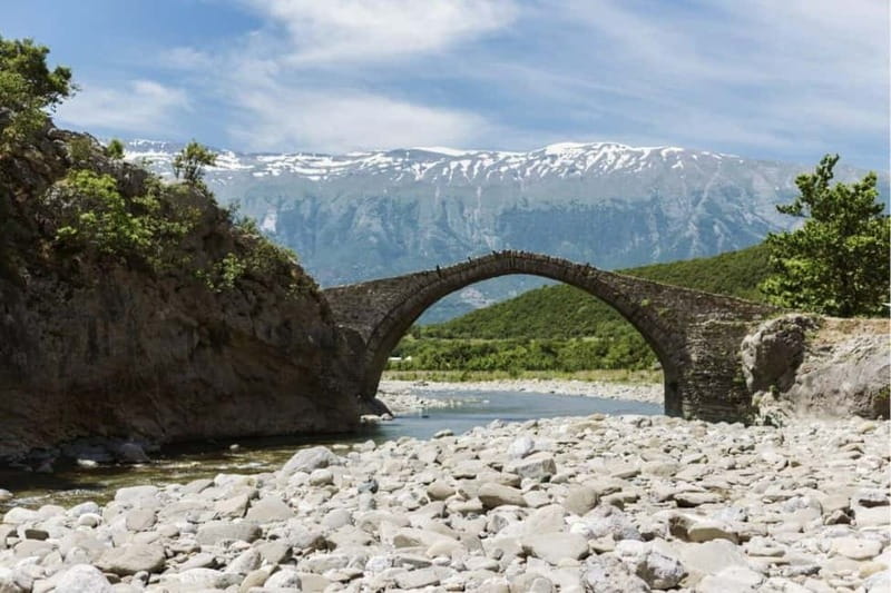 From Tirana/Durres/Golem:Permet, Canyon & Thermal Baths. - The Vjosa River Stretch: Natural Scenery With a Protected Meaning