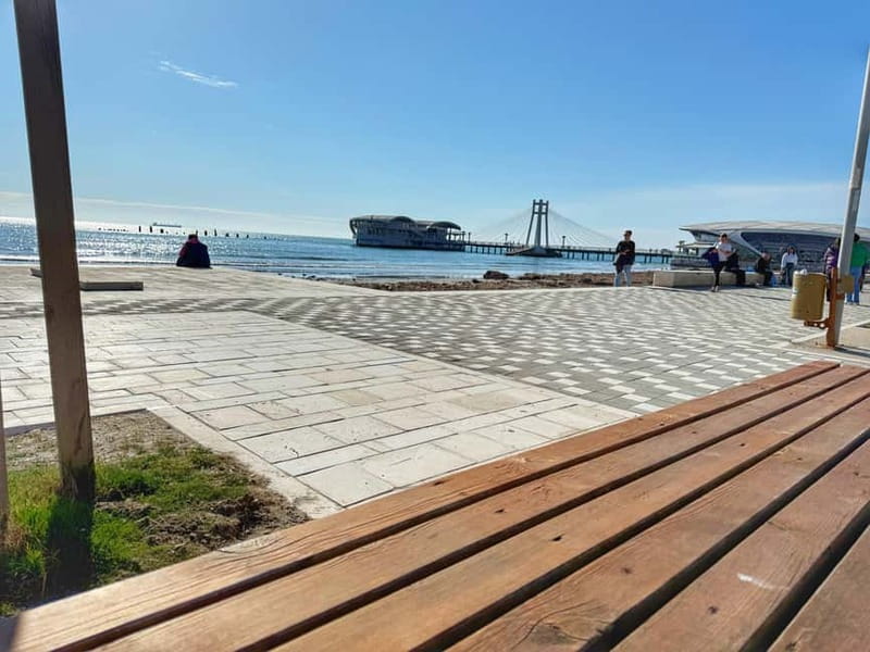From Tirana: Durres History Trip with Beach or Promenade - Durrës Amphitheater: Roman scale, explained in plain terms