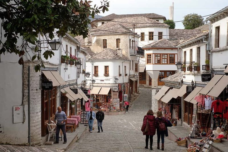 From Tirana & Durres: Private Tour of Gjirokaster & Blue Eye - Gjirokaster Castle: the hill fortress that explains the whole town