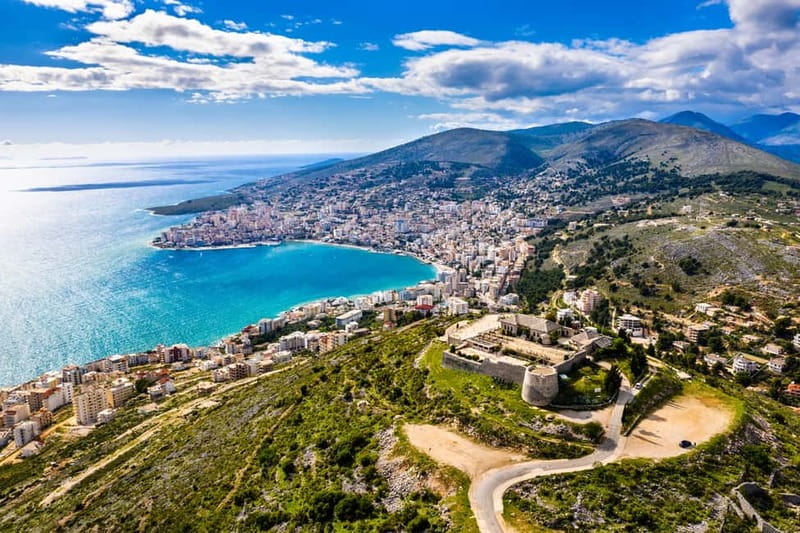 From Tirana/Durres: Riviera, Ksamil, Saranda & Blue Eye Tour - Sarandë break and guided town time