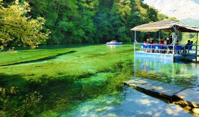 From Tirana/Durres: Riviera, Ksamil, Saranda & Blue Eye Tour - Ksamil’s shoreline photo stop: making 30 minutes count