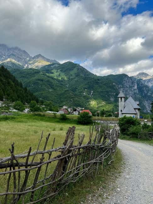From Tirana/Durres/Shkoder: Theth & Blue Eye Tour (Smll Grp) - Theth National Park village time: Church of Theth and the Isolation Tower