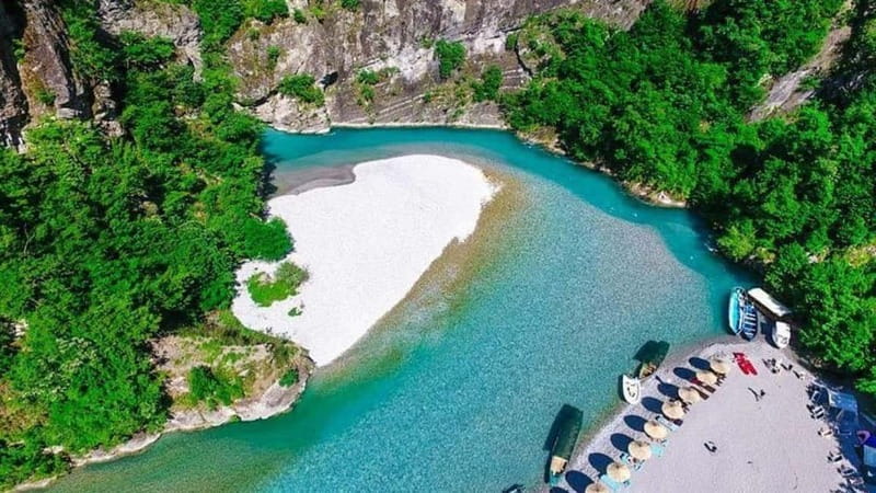From Tirana/Durres: Tour to Shala River - Thailand of Europe - Koman Lake Ferry Cruise, Where the Water Color Actually Matters